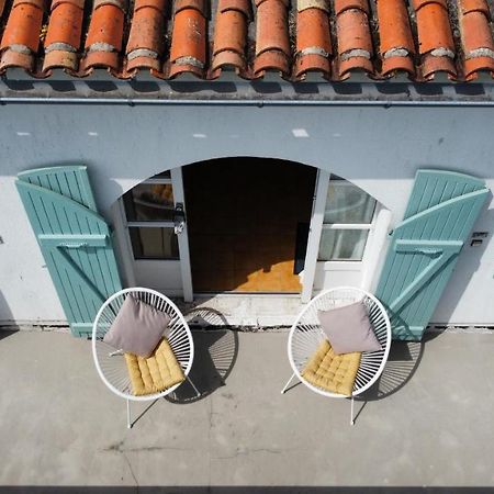 Front De Mer Rivedoux-Plage - Terrasse Exterieur - Parking Ngoại thất bức ảnh