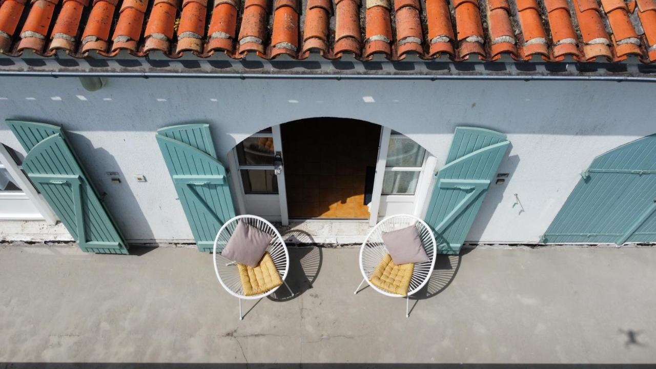 Front De Mer Rivedoux-Plage - Terrasse Exterieur - Parking Ngoại thất bức ảnh