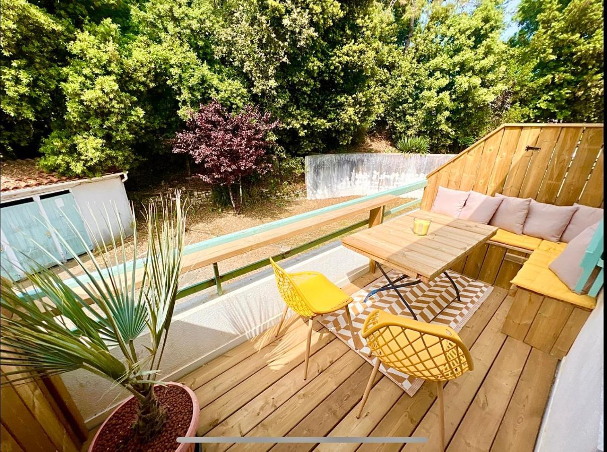 Front De Mer Rivedoux-Plage - Terrasse Exterieur - Parking Ngoại thất bức ảnh